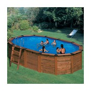 Piscine hors sol Bois GRE