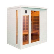 Sauna infrarouge soleil blanc