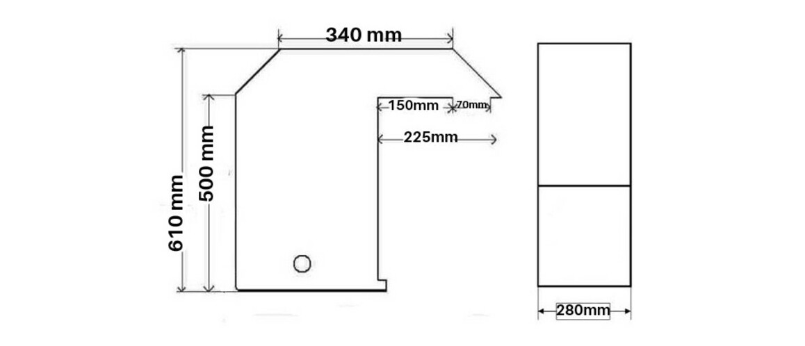 dimensions du kit hors bord pour piscine bohol waterclip