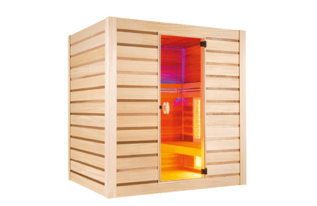 Cabine de sauna - Sauna vapeur et infrarouge combiné 