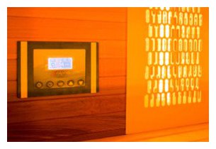 cabine de sauna infrarouge et vapeur - panneau HI FI