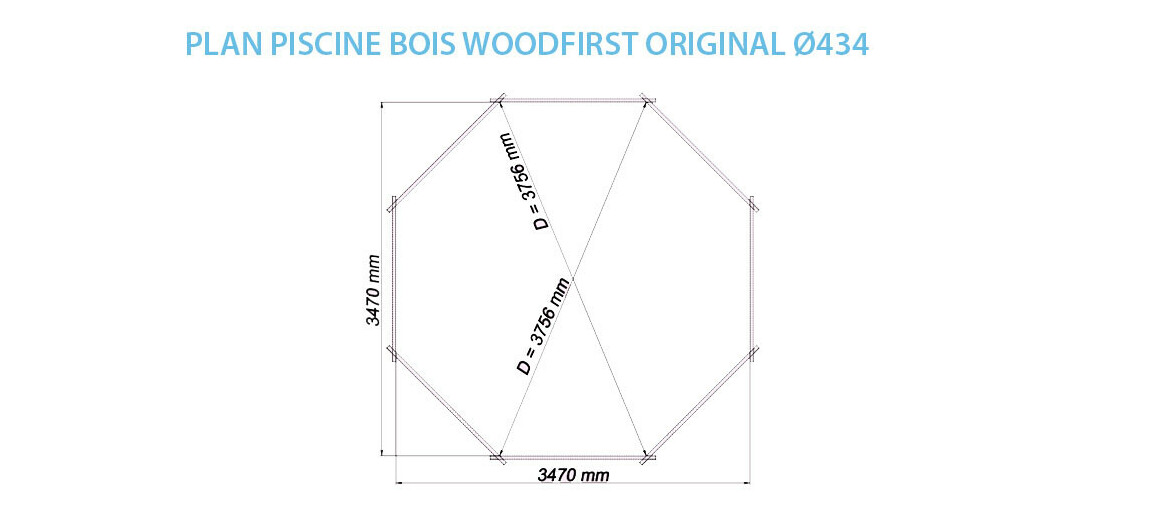 plan piscine bois woodfirst originale Ø434