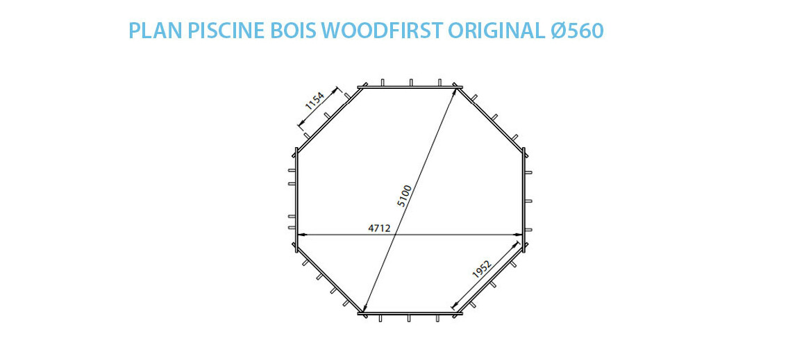 plan piscine bois woodfirst originale Ø560