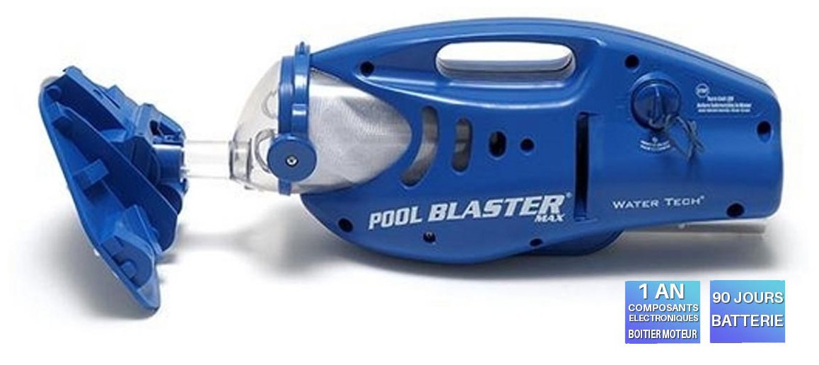 garantie aspirateur Pool Blaster Max 