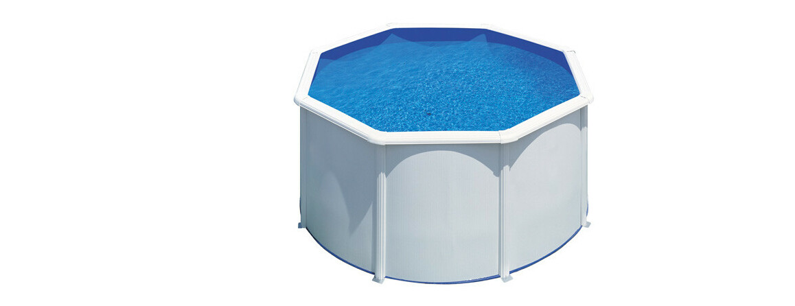 Kit piscine hors sol acier ronde Ø 2.40 x 1.20 m