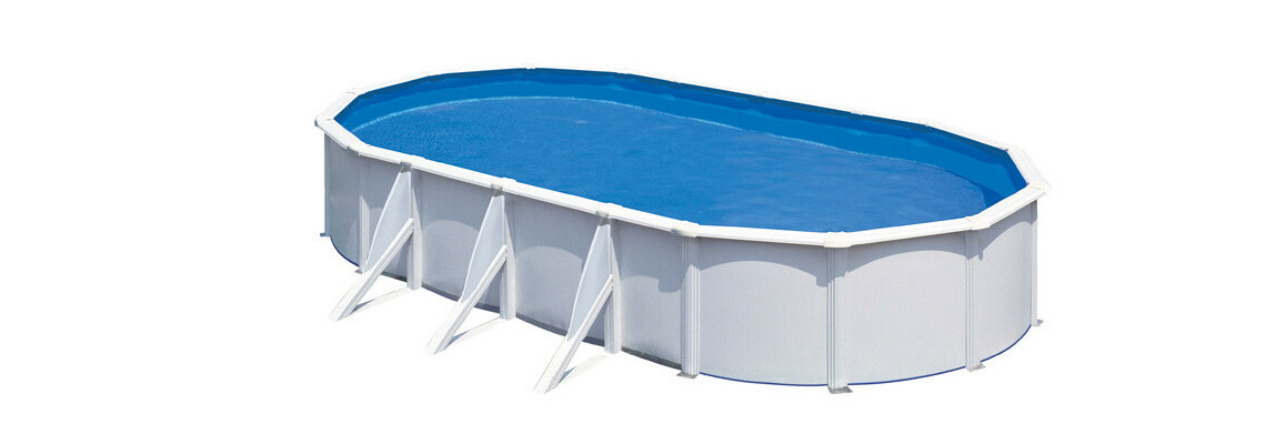 Kit piscine hors sol acier ronde 7.30 x 3.75 x 1.20 m