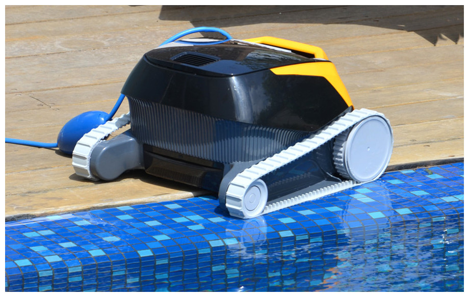 Robot Electrique De Piscine Fond Et Parois Programmable - Dolphin - E25 -  Jumpl