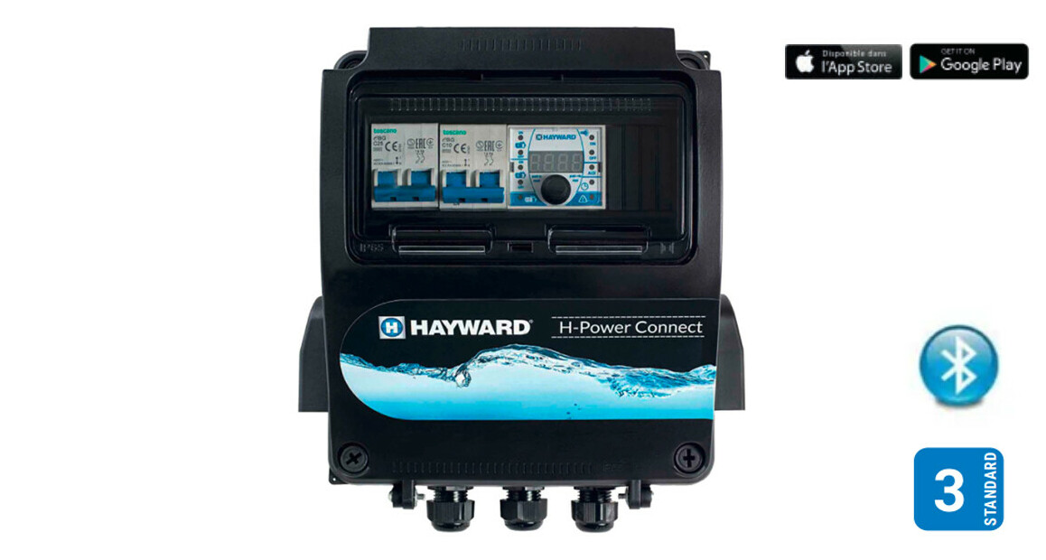 Coffret électrique de protection pour pompe filtration H-Power - Hayward