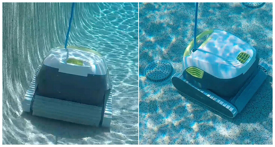 déplacement du robot de piscine Dolphin T30