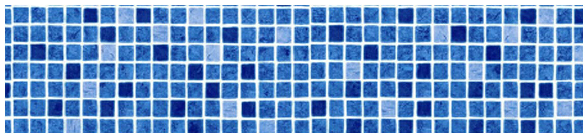 coloris cyrus bleu liner armé 150/100 ème imprimé mosaïque pf4000