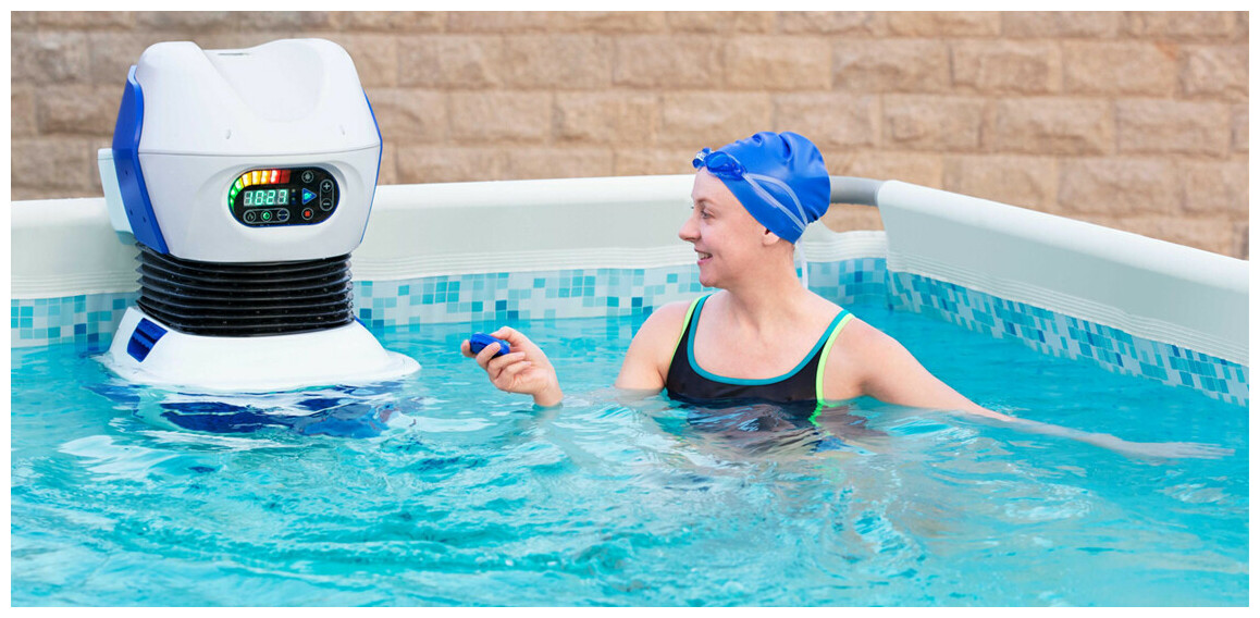 télécommande de la nage à contre courant Swimfinity™ par Bestway pour piscines