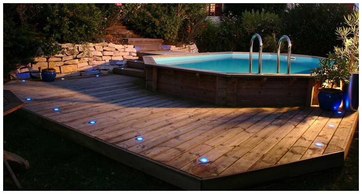 Enrouleur bâche solaire Ubbink LUXE pour piscine hors-sol Ubbink