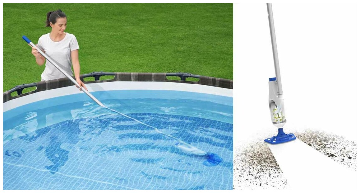 Bestway - Nettoyeur rechargeable Aquareach piscine hors-sol