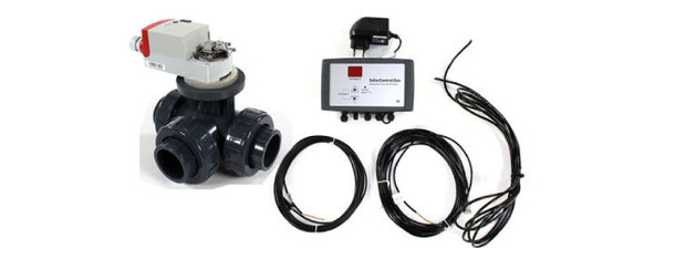 vanne electrique pour panneau solaire piscine