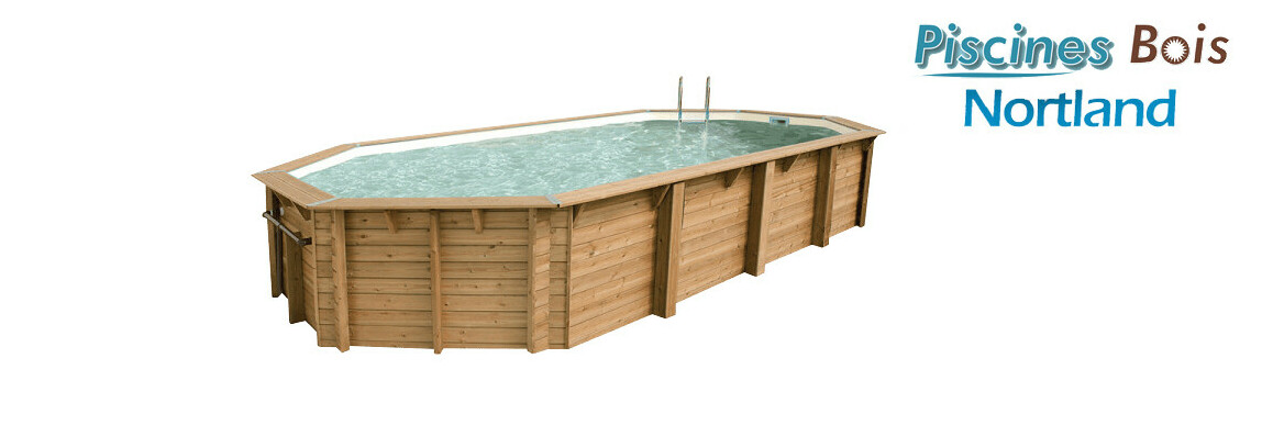 Liner pour piscine bois Northland 75/100 ème - Bahia 400 x 610 H.115 ou H.128 cm