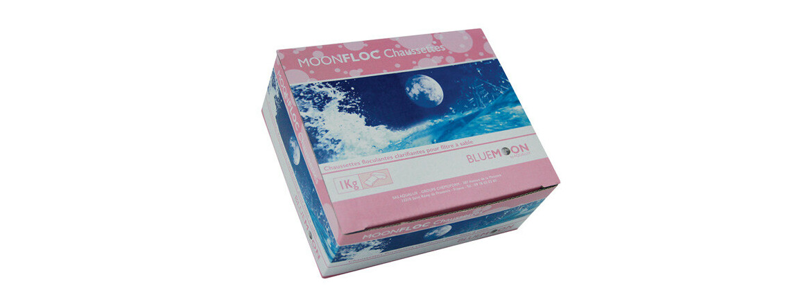 Floculant chaussette pour piscine Moonfloc - Bluemoon