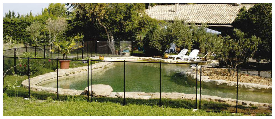 Clôture Moderne 5 pour piscine