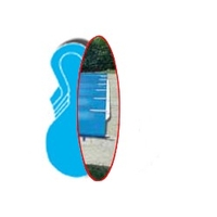 Piscine coque mini pool line