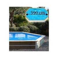 Piscine waterclip campos 590 x 420 x 129 cm