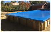 Fixation bâche pour piscine hors sol