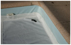 bache nova evolution blanc alu bache de protection pour volet piscine center 1508852565