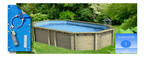 bache piscine bois akita safe opaque hors sol piscine center 1413446906