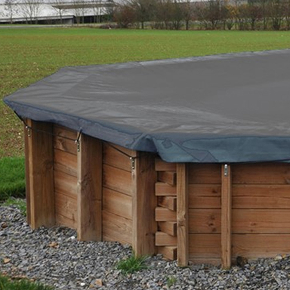 Bâche hiver pour piscine bois Sunbay