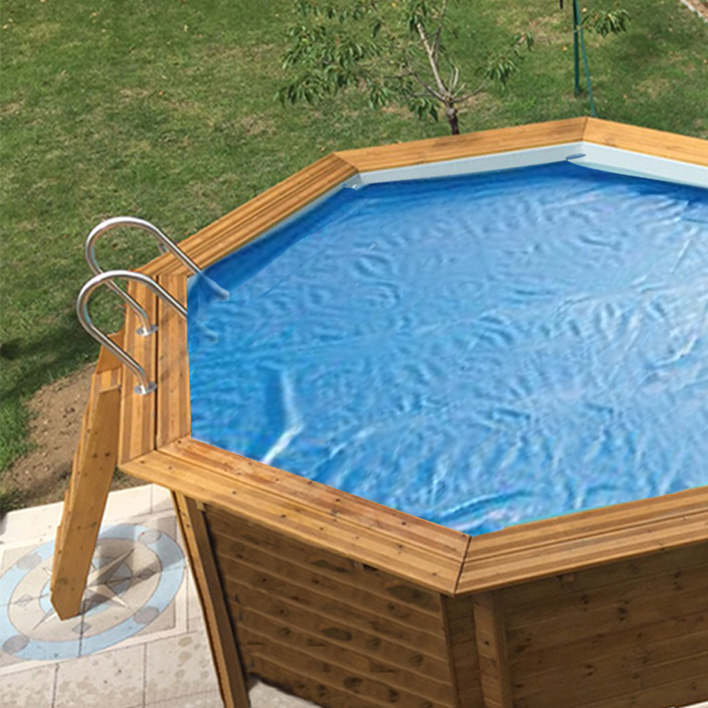 Baches été pour piscine bois original 616 x 616