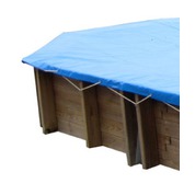 Baches hiver pour piscine bois original 436 x 336