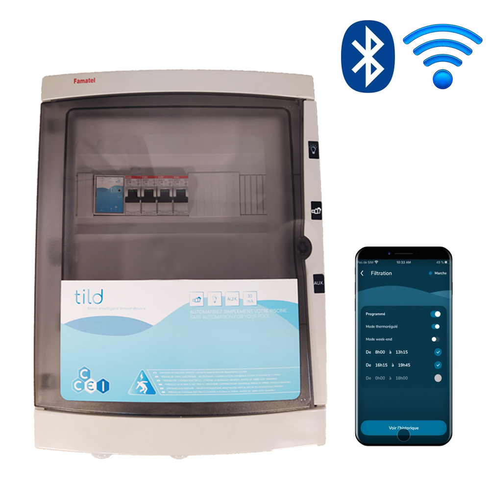 Coffret électrique connecté TILD