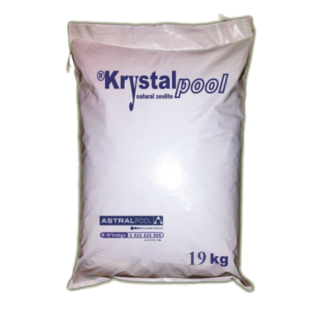 Média filtrant zéolithe krystalpool