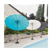 Parasol à mât droit