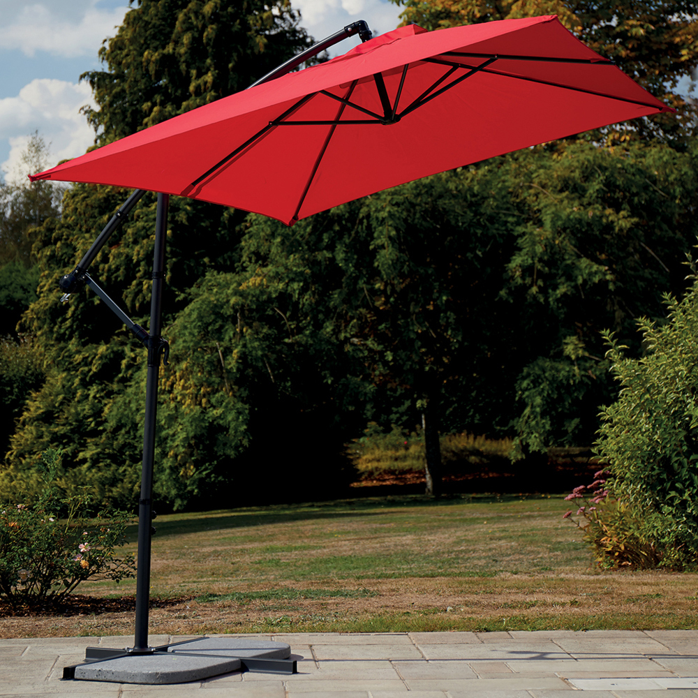 Parasol déporté Super King - 300 X 200 cm