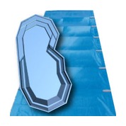 Pid piscine bâche à barres pool barre plus rectangulaire
