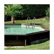 Piscine bois Woodfirst Original octogonale 562 x 133 cm