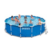 Piscine tubulaire ronde Metal Frame Intex
