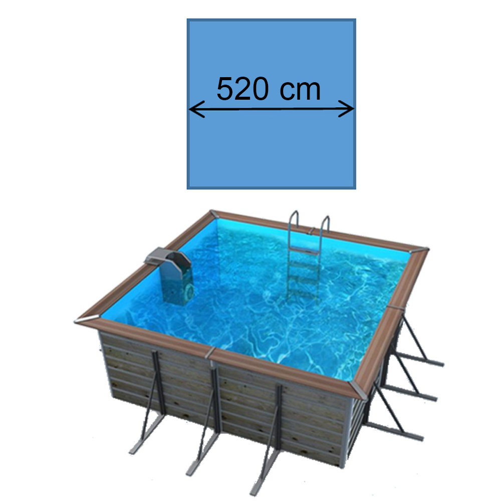 Piscine waterclip Solta 520 x 520 x 147 cm