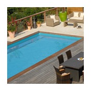 Piscine Woodfirst Original rectangulaire 600 x 400 x 133 cm