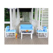 Salon de jardin en aluminium