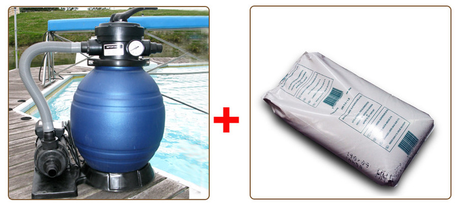 filtration de la piscine bois octogonale leyte waterclip