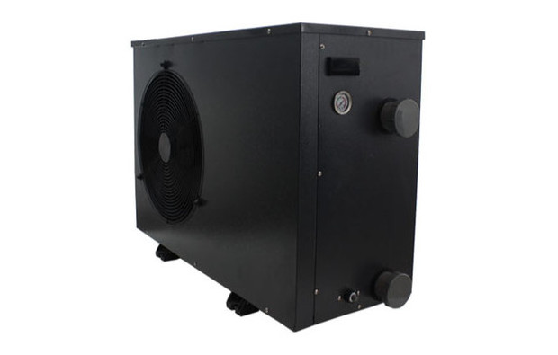 pompe a chaleur piscine - steelpac vue biais