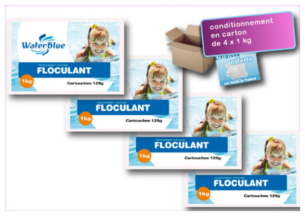 PAC FLOCULANT PISCINE WATERBLUE