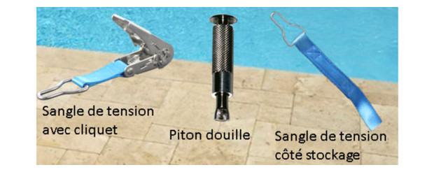 bache barre fixation pitons douille