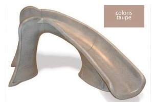 toboggan piscine cyclone patch couleur