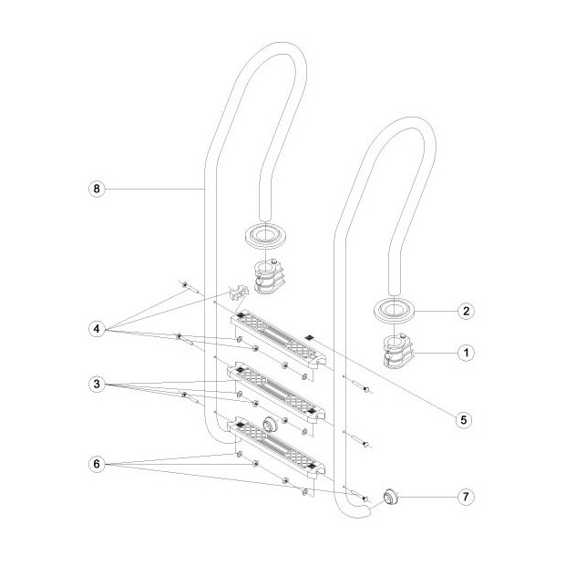 echelle mixte eclate