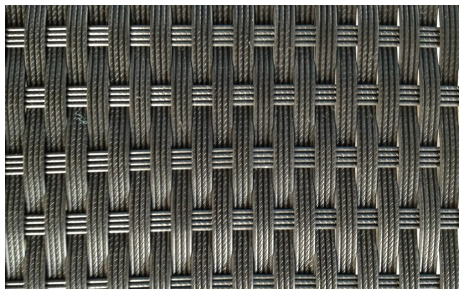 Détail de la résine du jardin Léda noire
