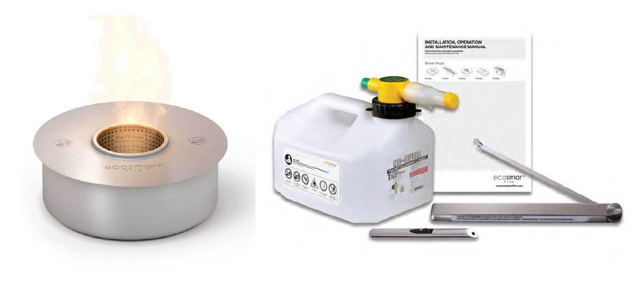 Cheminée extérieure Cyl - Kit allumage