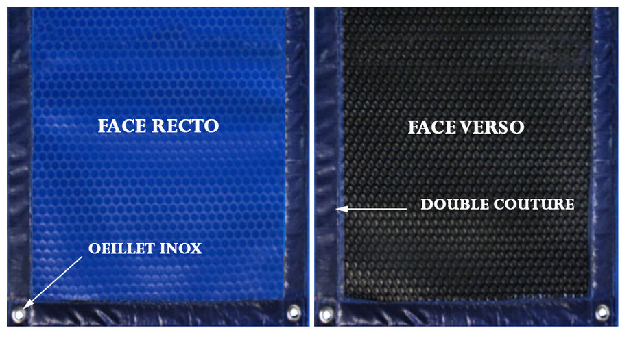 couverture à bulle arlequin 400 quatro le m