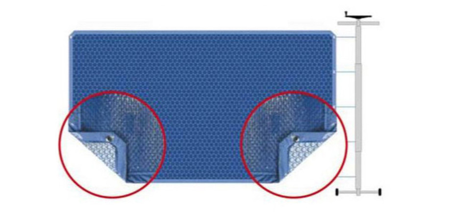 COUVERTURE A BULLES ALUSUN 400 QUATRO