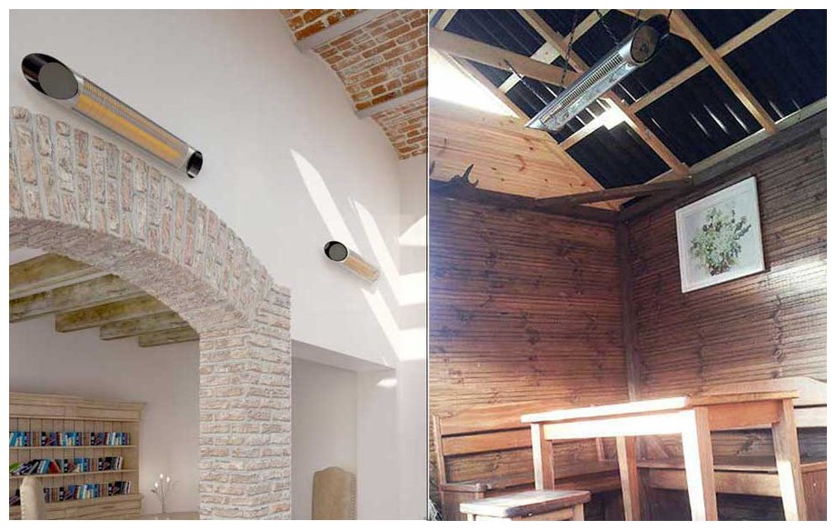 chauffage infrarouge blade optima fargau en situation intérieur